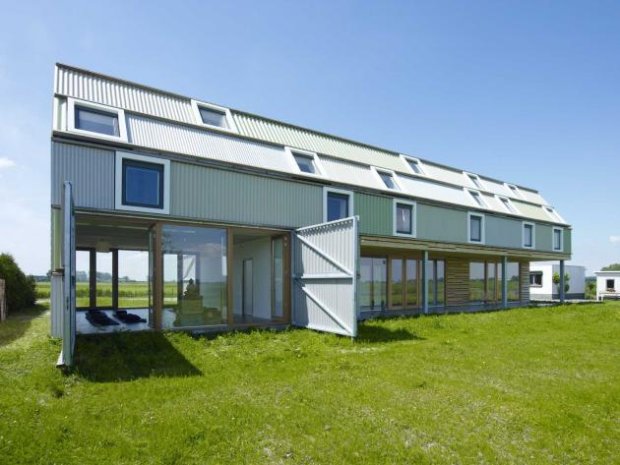 The Buddhist Meditation Centre Metta Vihara, by Bureau SLA, Hengstdijk, The Netherlands, 2012. Photo by Jeroen Musch