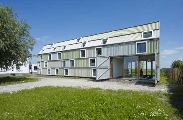 The Buddhist Meditation Centre Metta Vihara, by Bureau SLA, Hengstdijk, The Netherlands. Photo by Jeroen Musch