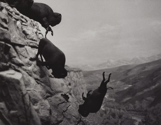 David Wojnarowicz, Untitled (Buffalo), 1988–89. Vintage gelatin silver print, signed on verso. Private collection, Courtesy of the Estate of David Wojnarowicz and P.P.O.W Gallery, New York.