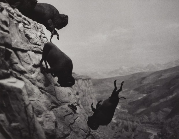 David Wojnarowicz, Untitled (Buffalo), 1988–89. Vintage gelatin silver print, signed on verso. Private collection, Courtesy of the Estate of David Wojnarowicz and P.P.O.W Gallery, New York.