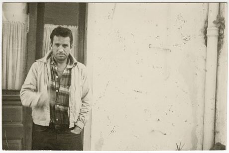 William S. Burroughs Jack Kerouac, Tangier, 1957 Silver gelatin print, 9.5 x 6.3 cm © Estate of William S. Burroughs Courtesy of the Barry Miles Archive