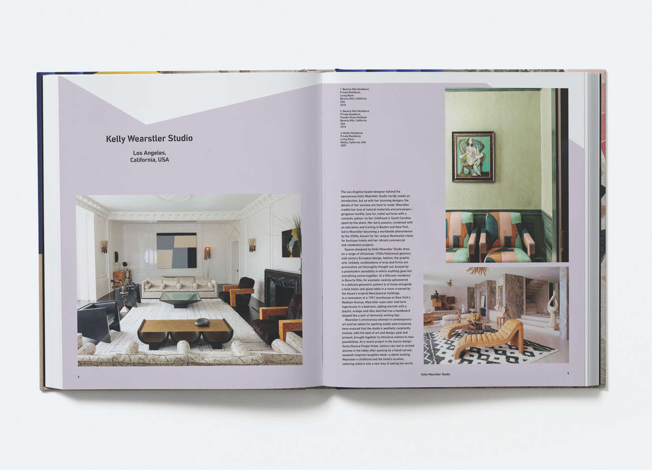 Pages from By Design: The World’s Best Contemporary Interior Designers