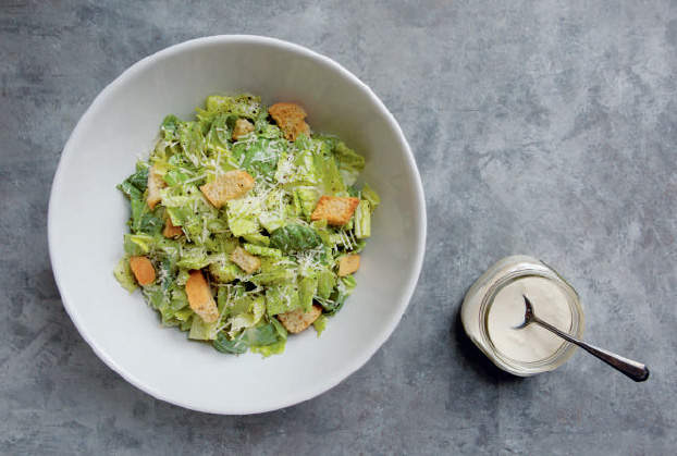 Caesar Salad, as featured in America the Cookbook