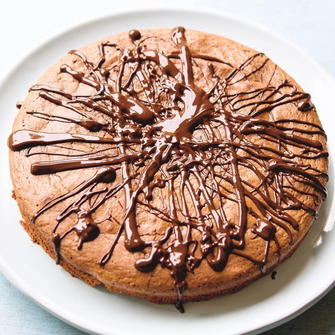 A flourless chocolate cake, with perfectly gooey icing. Image courtesy of Eve O'Sullivan's Instagram (eve_osullivan)