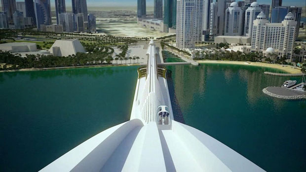 Doha Bay Sharq Crossing - Santiago Calatrava