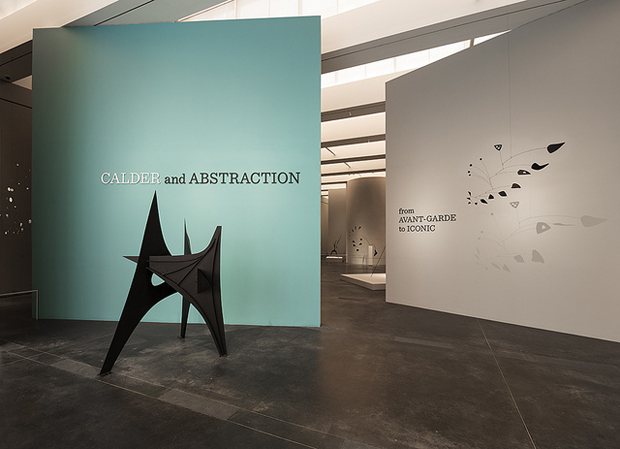 Installation view from LACMA's Alexander Calder: From Avant-Garde to Iconic