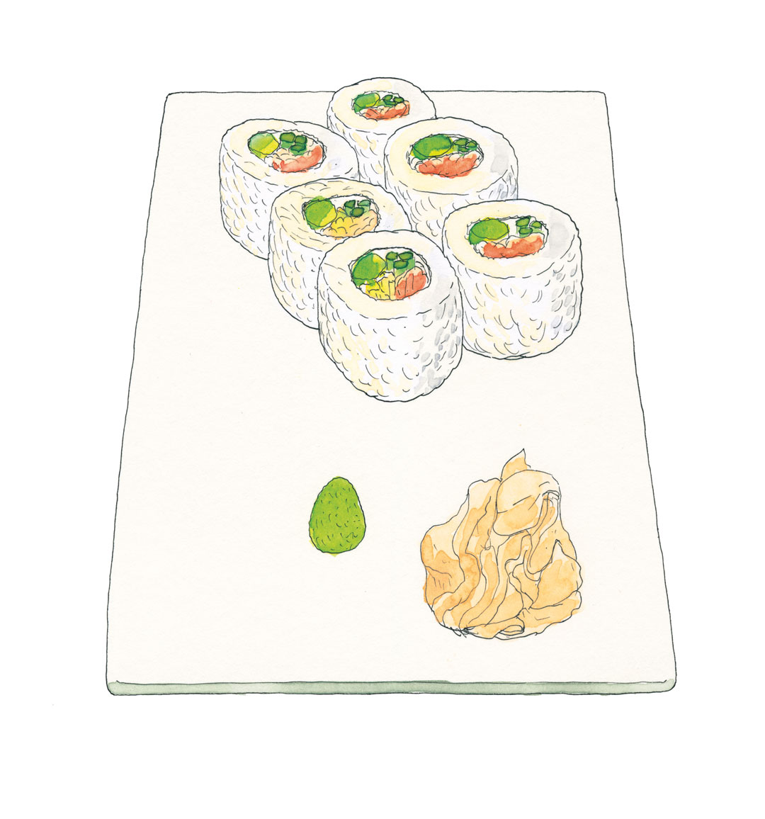 Smart things to say about Signature Dishes: California Roll