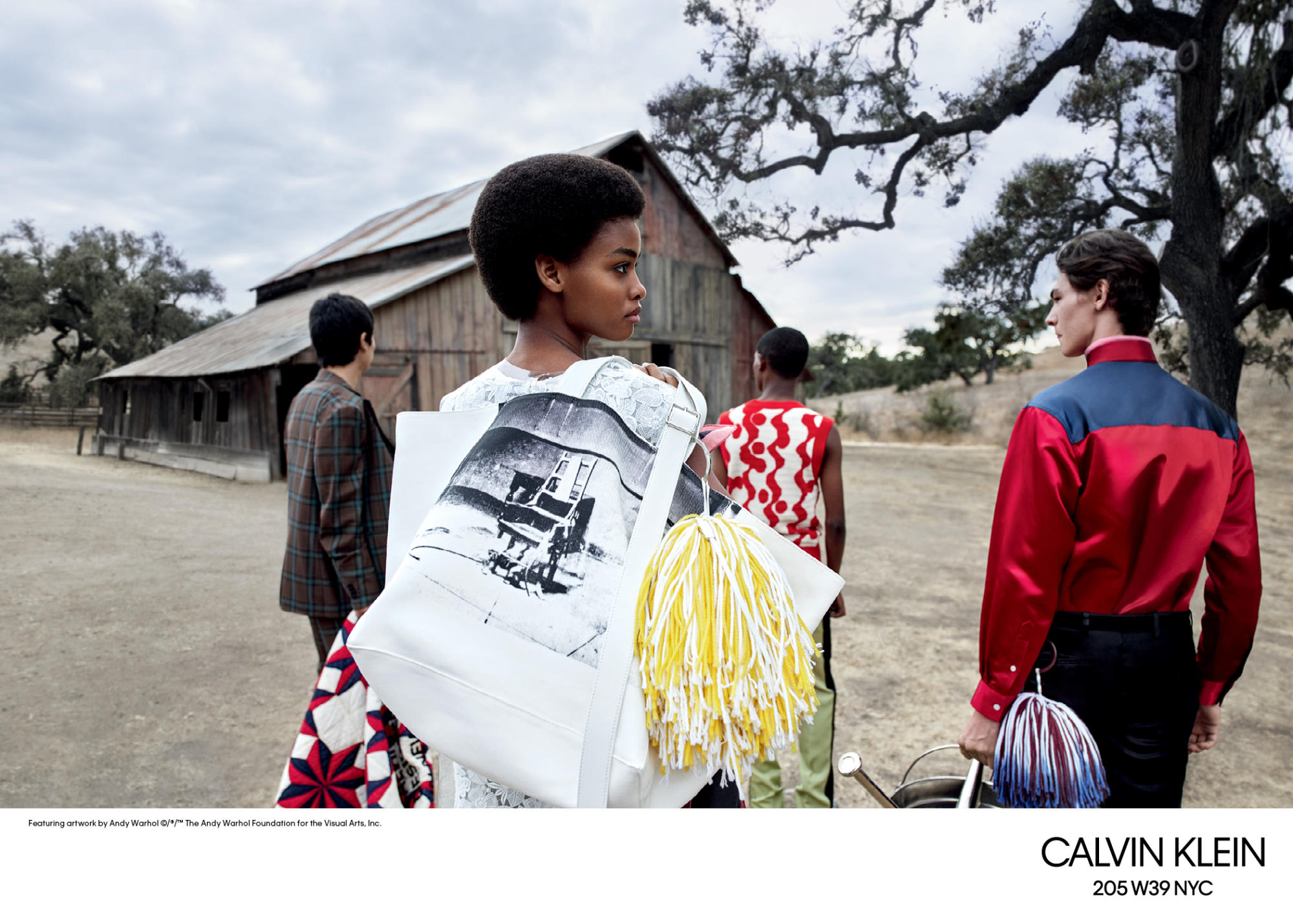 Calvin Klein 205W39NYC Spring 2018 campaign. Photo: Willy Vanderperre