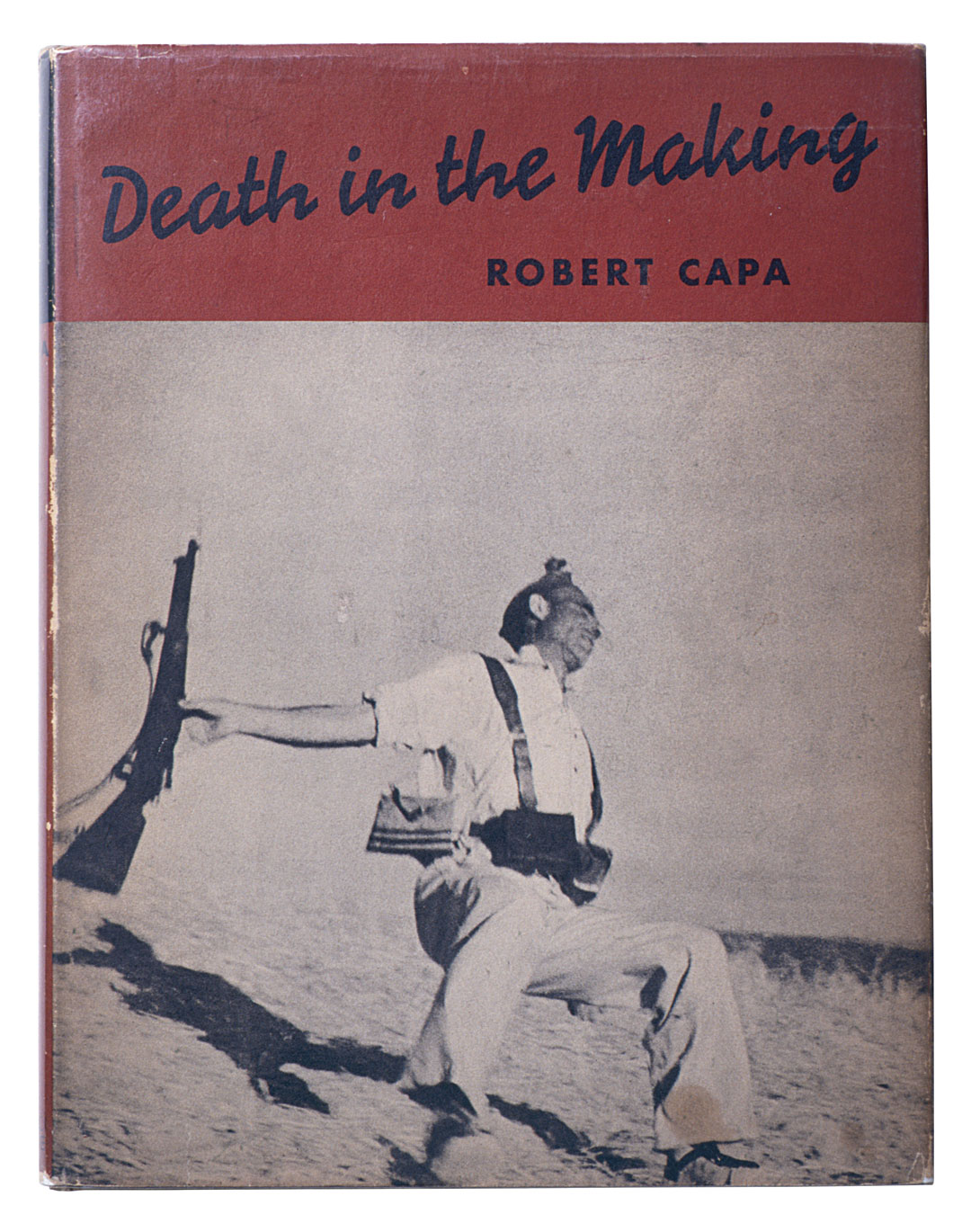 Robert Capa, Death in the Making, published by Covici-Friede, New York, 1938. As featured in Magnum Photobook: The Catalogue Raisonné