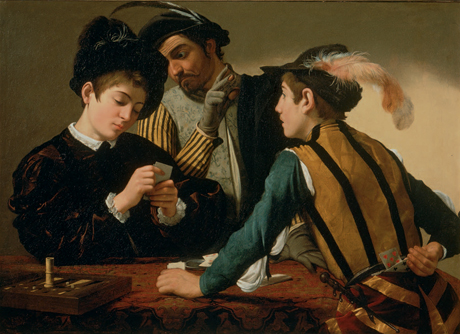 Caravaggio, The Cardsharps (1594)