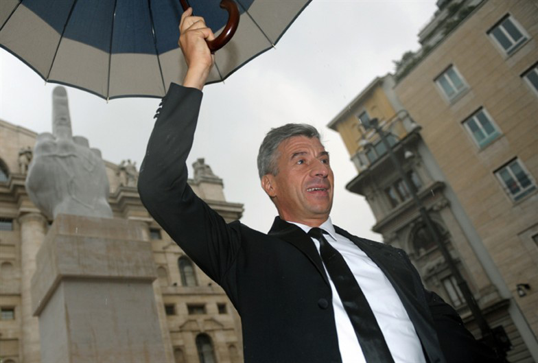 Maurizio Cattelan - photo courtesy WikiCommons