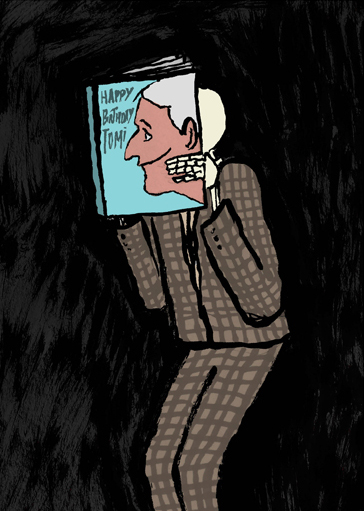 Jean Jullien's birthday tribute to Tomi Ungerer