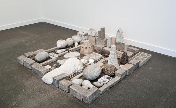Cemetery (2013) by Erika Verzutti