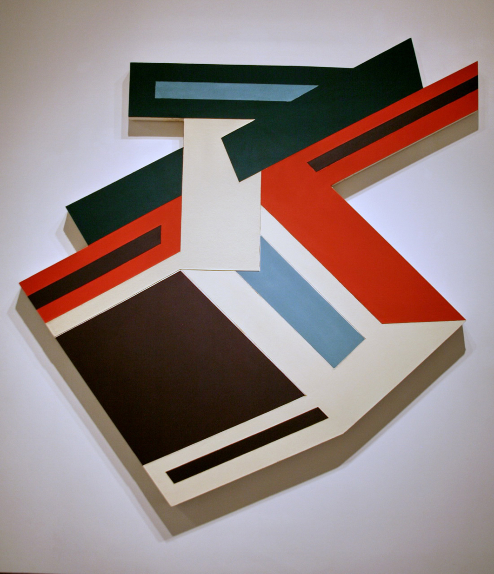 Chodrow II (1971) by Frank Stella, from his Polish Village series