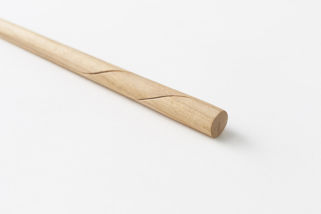 Nendo's chopsticks for Rassen