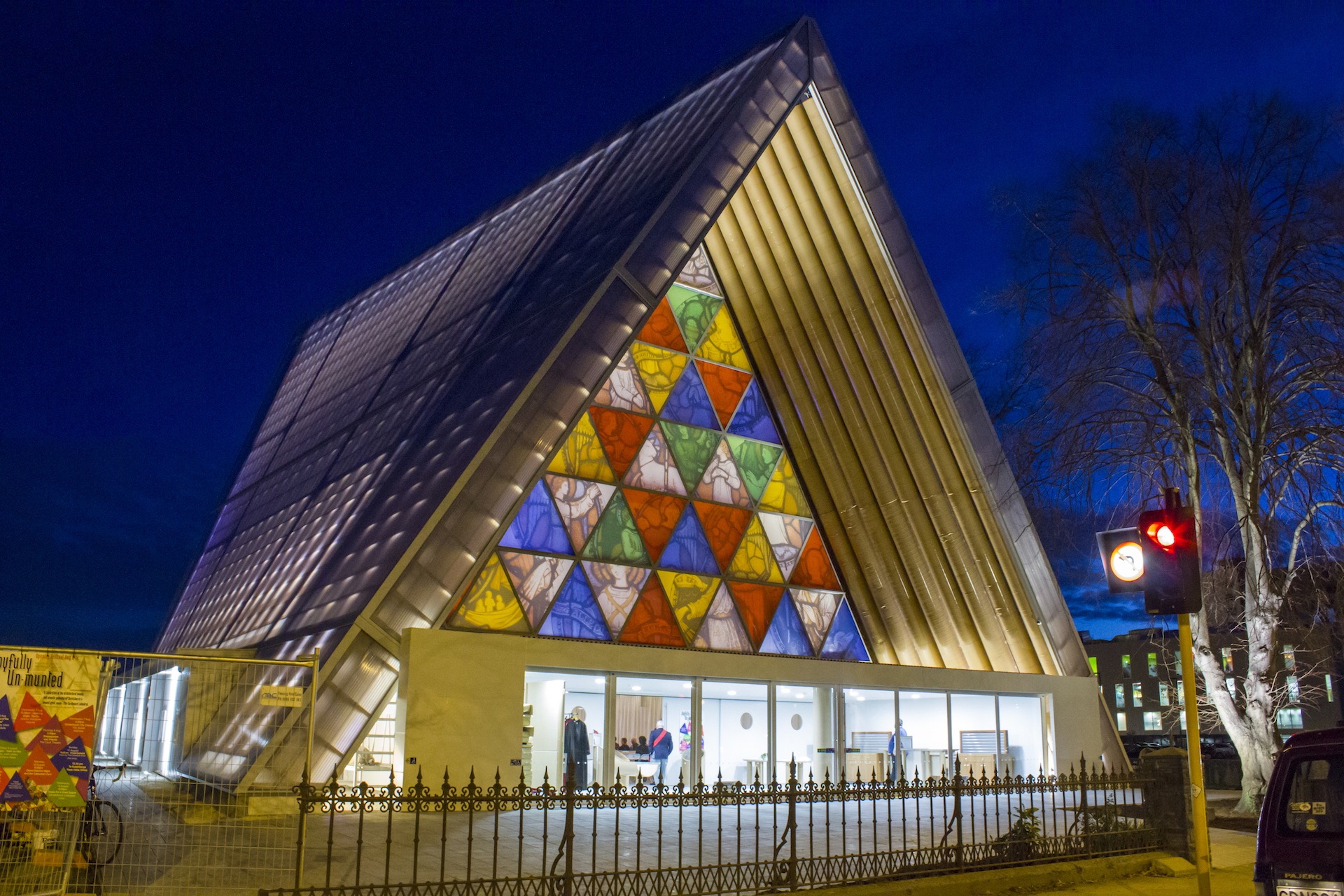 Shigeru Ban's Christchurch Cardboard Cathedral