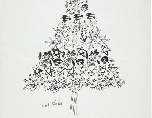 Christmas tree (c. 1956) by Andy Warhol