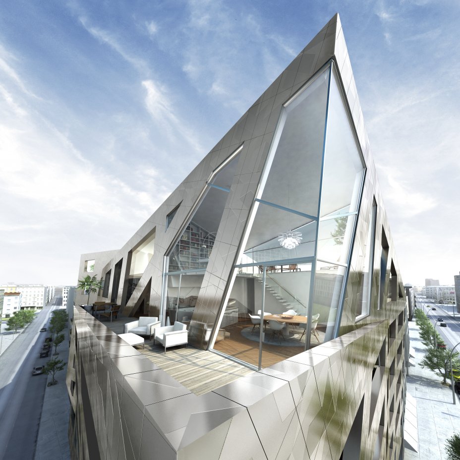 Chausseestrasse 43 by Daniel Libeskind