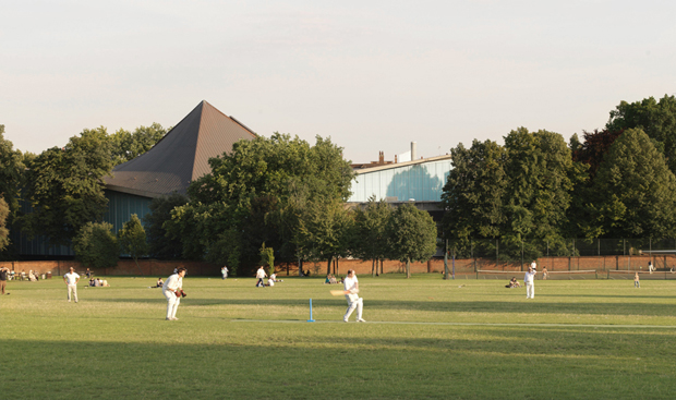 The Parabola, as seen from Holland Park