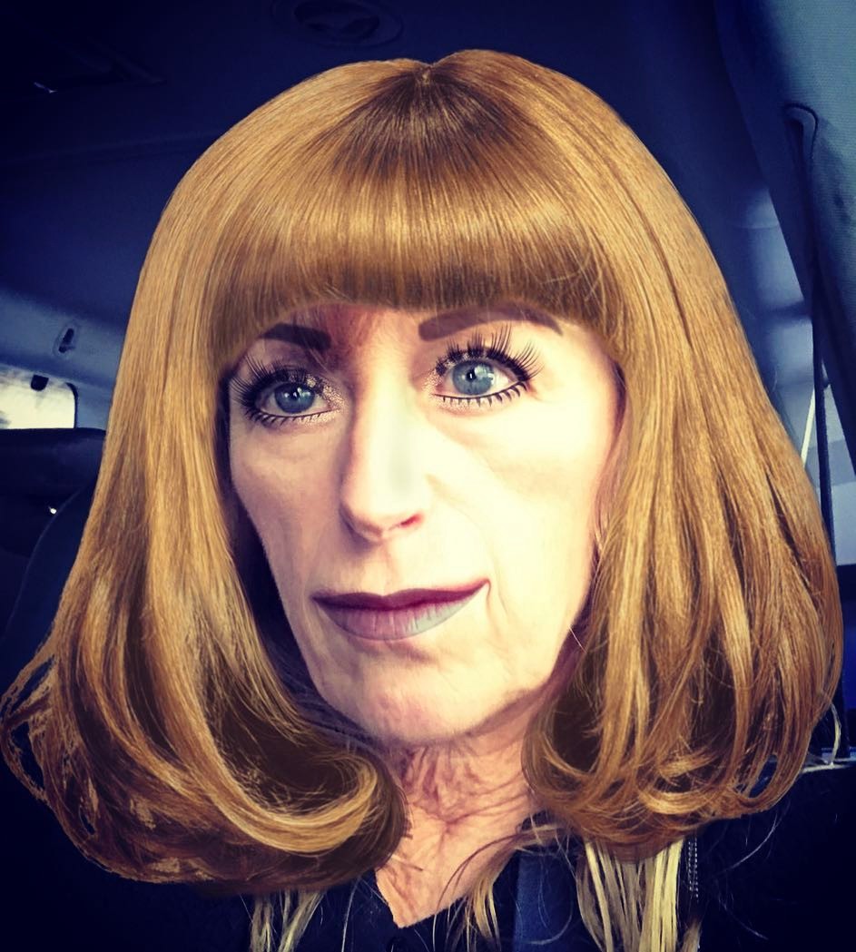 An image from Cindy Sherman's Instagram account, _cindysherman_