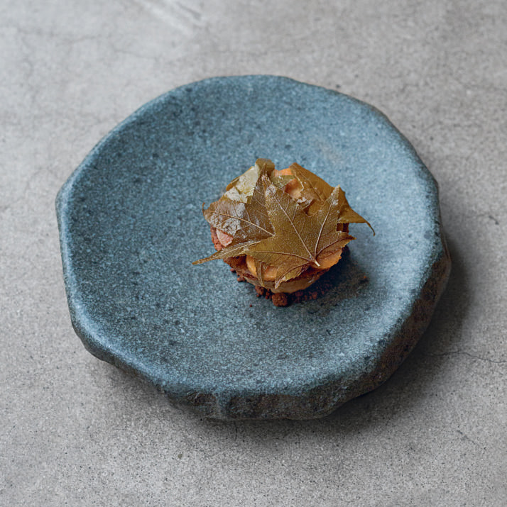 City Chocolate Mushroom Cake, as featured in Boragó