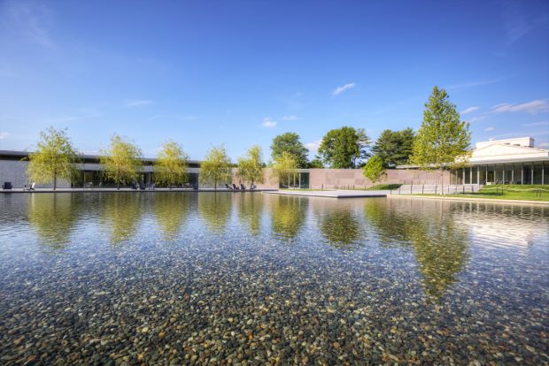 The Clark Visitor Center by Tadao Ando. Photo by Tucker Bair, courtesy of The Clark
