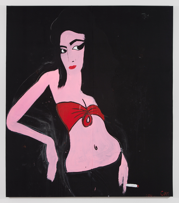 Chris Martin paints Amy Winehouse