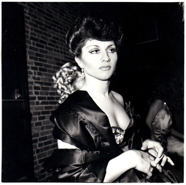 Colette in Sophia Loren drag, by Nan Goldin. Courtesy of Guido Costa Projects