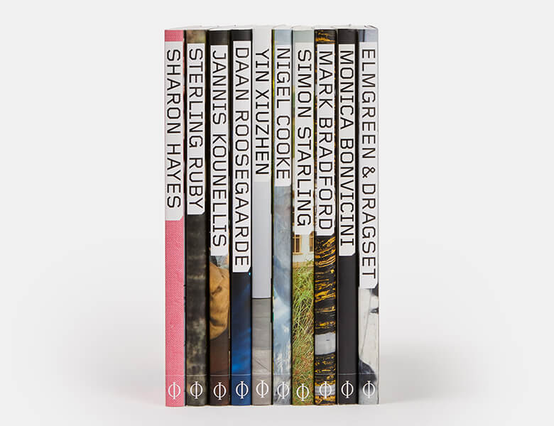 A selection of books from our Contemporary Artist Series