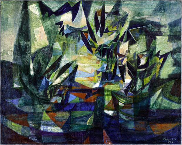 Composition (c. 1940) by Fédor Lowenstein