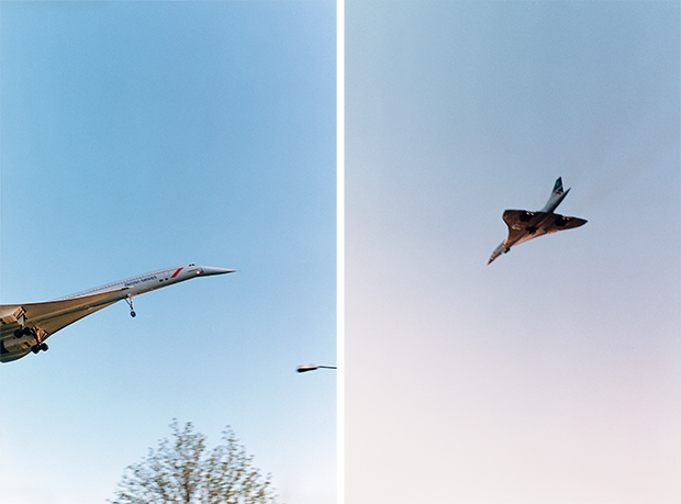 Concorde L432-9, 1997; Concorde L433-8, 1997 both by Wolfgang Tillmans