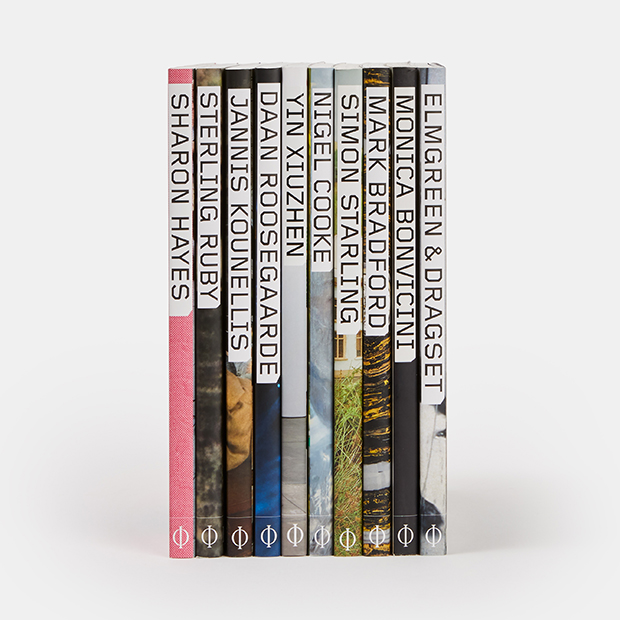 A selection of books from our Contemporary Artist Series