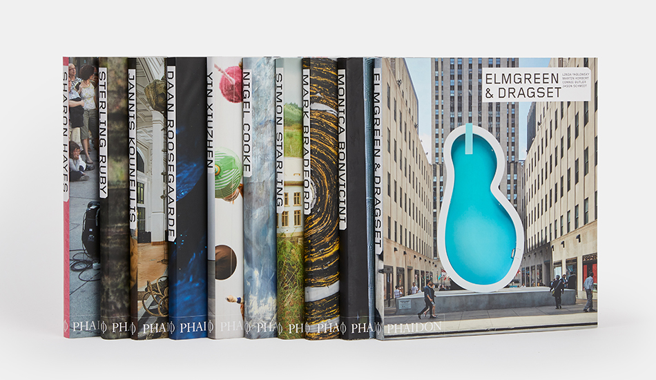 A selection of books from our Contemporary Artist Series