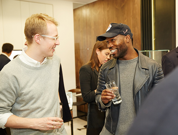 Revellers at the Copenhagen Wallpaper* City Guide launch in London, December 2015