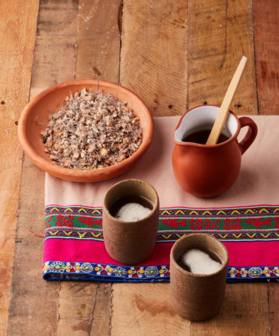 Corn beer, as featured in the Latin American Cookbook