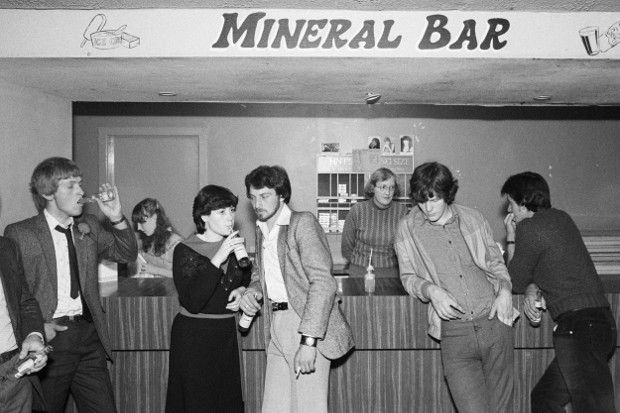 County Leitrim. Glenfarme. Rainbow Centre. From 'A Fair Day'. 1980-3. Roscommon by Martin Parr. © Martin Parr / Magnum Photos.