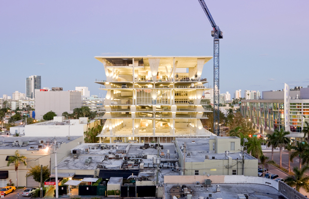 zaha hadid: collins park garage, miami