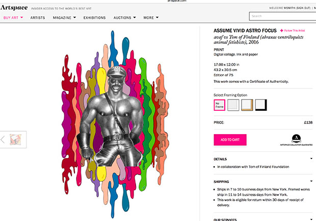 Buying art from Artspace is easy