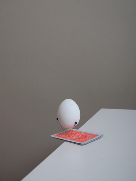 Egg on Pins from from Csilla Klenyánszki's Good Luck series