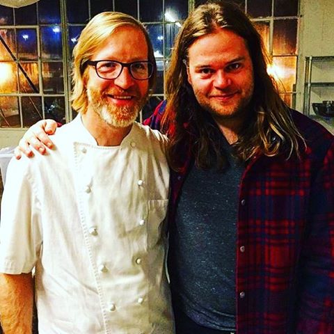 Daniel with Magnus Nilsson