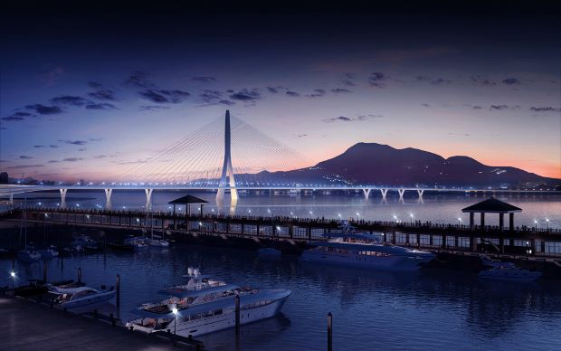 Zaha Hadid's Danjiang Bridge