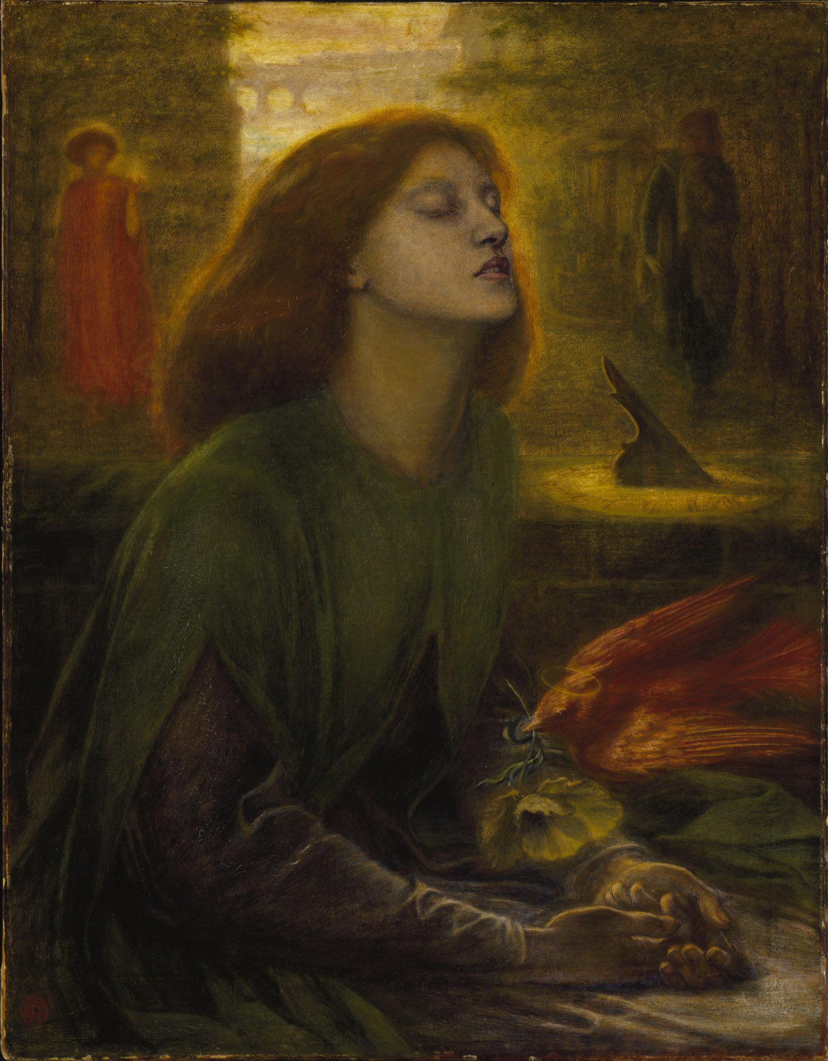 Beata Beatrix (1864-1870) by Dante Gabriel Rossetti