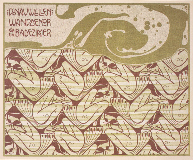 Danube Waves - Koloman Moser