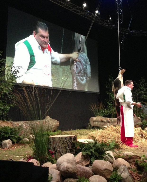 Dario Cecchini at MAD3 - photo courtesy MADfeed