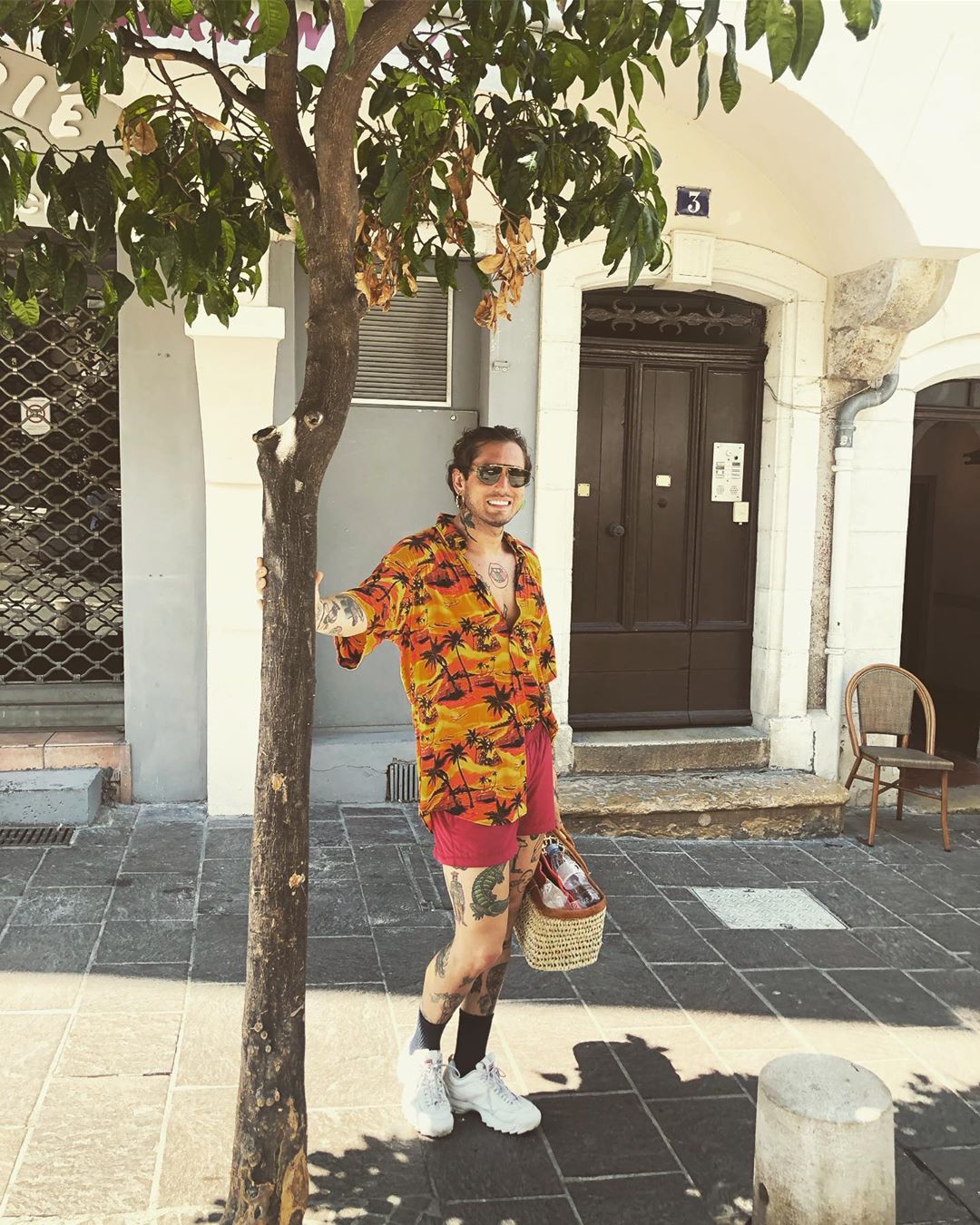 Darroch Putnam in the French Riviera. Image courtesy of his Instagram