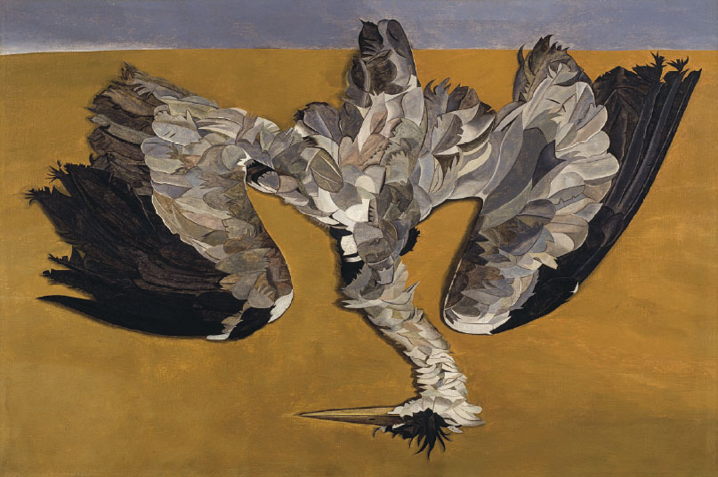 Dead Heron (1945) by Lucian Freud