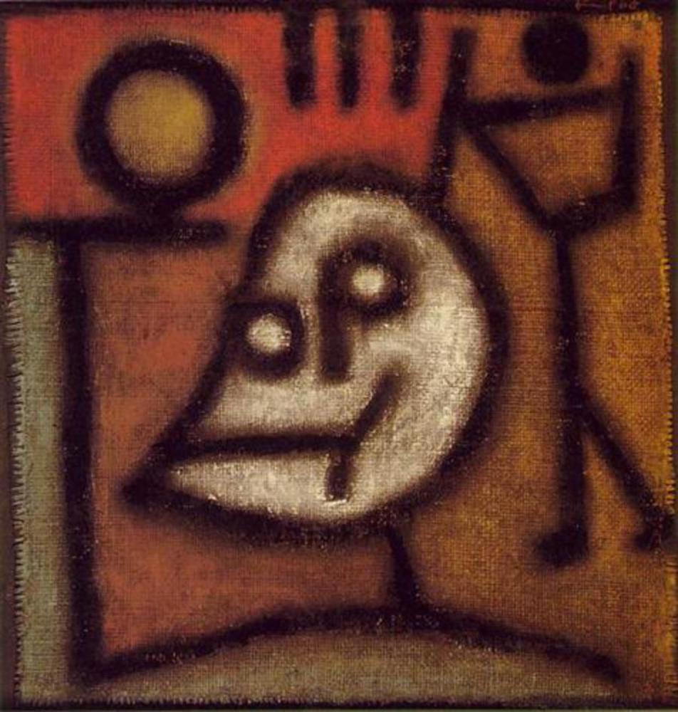 Death and Fire (1940) by Paul Klee