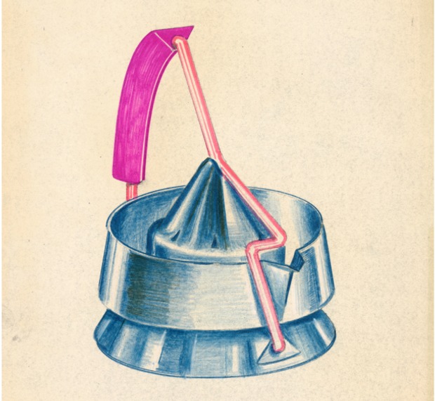 Coffee maker, 1982, by Denis Santachiara for Alessi. From Alessi - In-Possible 