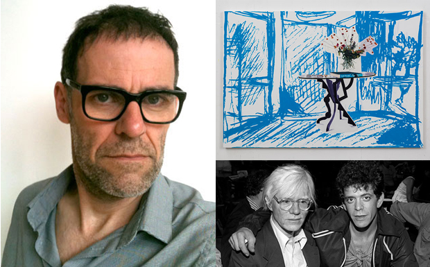 Dexter Dalwood (top left), Half Moon Street (20140 Dexter Dalwood (top right), Andy Warhol and Lou Reed (bottom left)