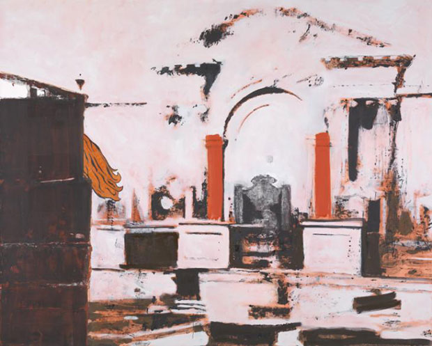 Dexter Dalwood - Old Bailey 2014, courtesy Tate